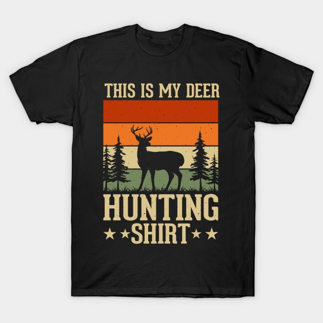 This Is My Deer Hunting Shirt T shirt For Women T-Shirt T-Shirt by QueenTees